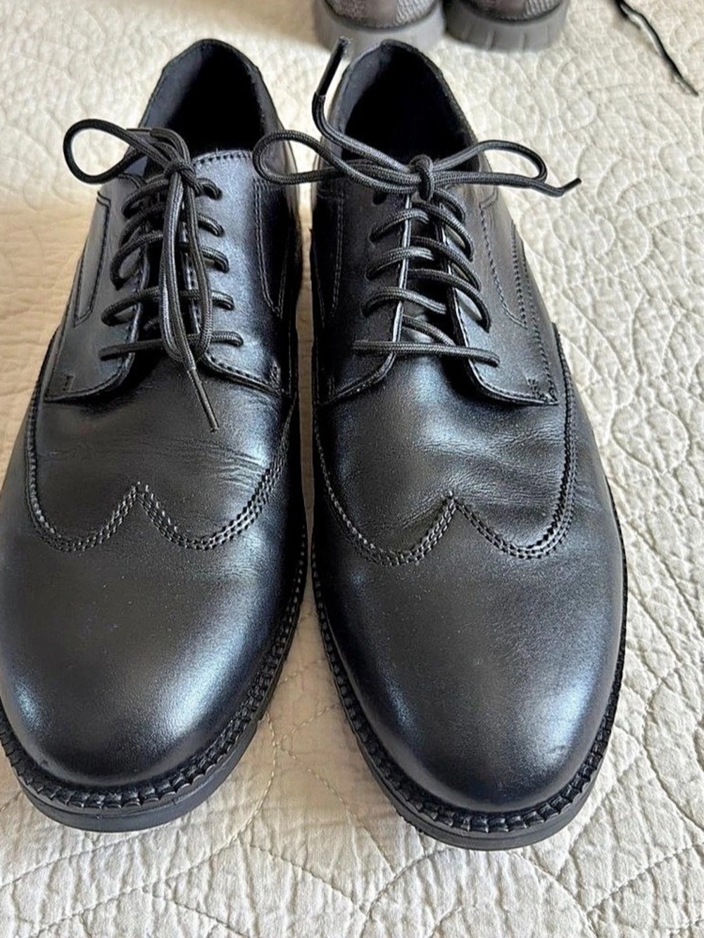 Cole Haan Bradford Wingtip Oxford Men's Wingtip Oxfords Black US 11.5 2E Like
